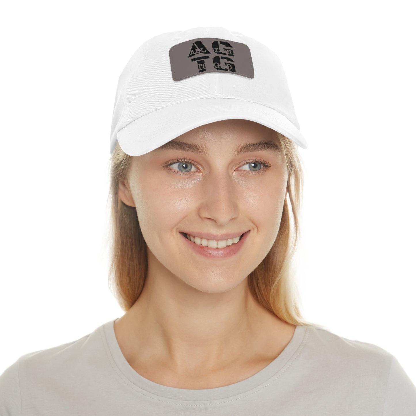 Black WarFair Stacked Dad Hat (Rectangle)