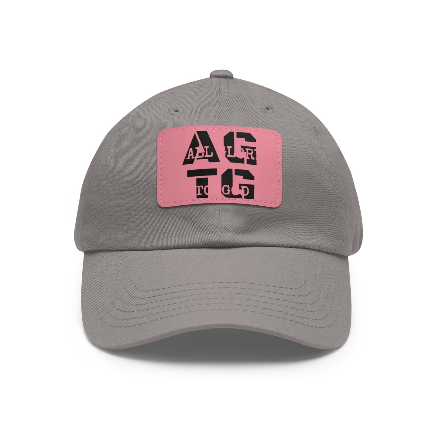Black WarFair Stacked Dad Hat (Rectangle)