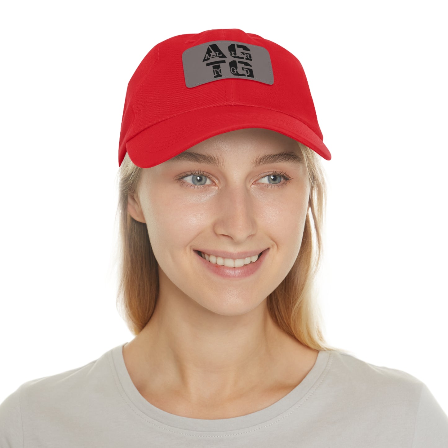Black WarFair Stacked Dad Hat (Rectangle)