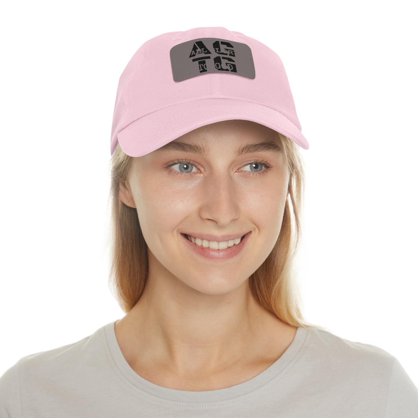 Black WarFair Stacked Dad Hat (Rectangle)