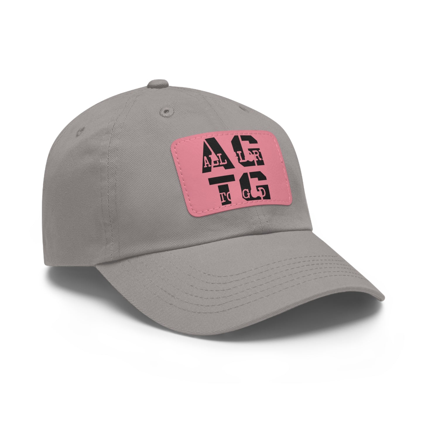 Black WarFair Stacked Dad Hat (Rectangle)