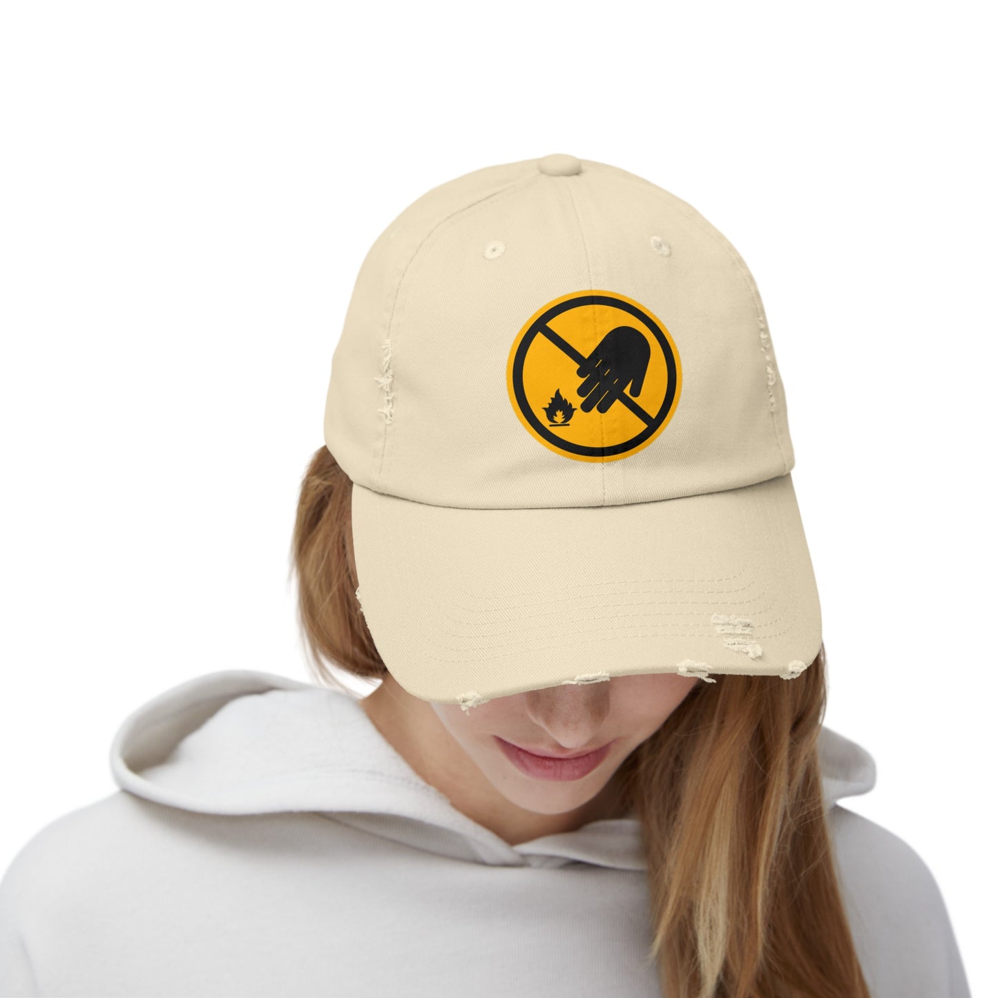 "Touch Not" Distressed Cap