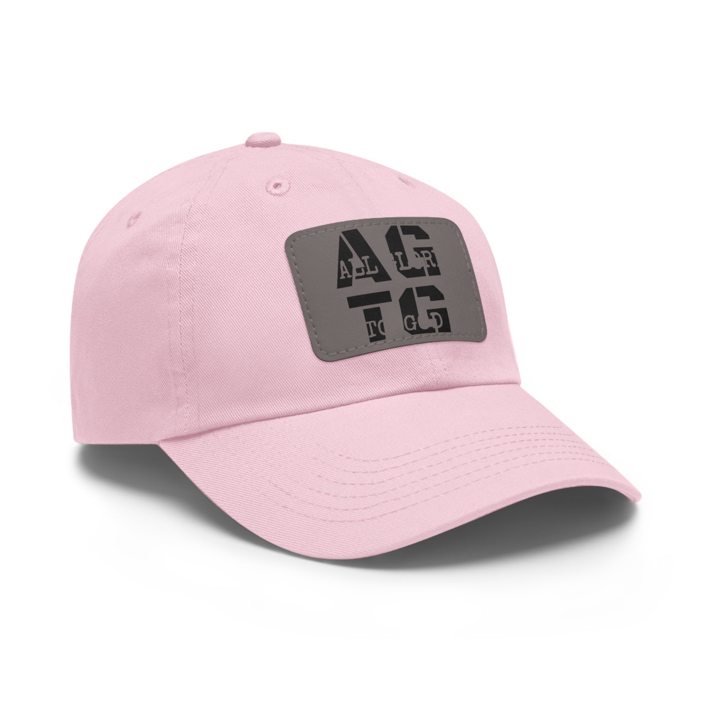 Black WarFair Stacked Dad Hat (Rectangle)