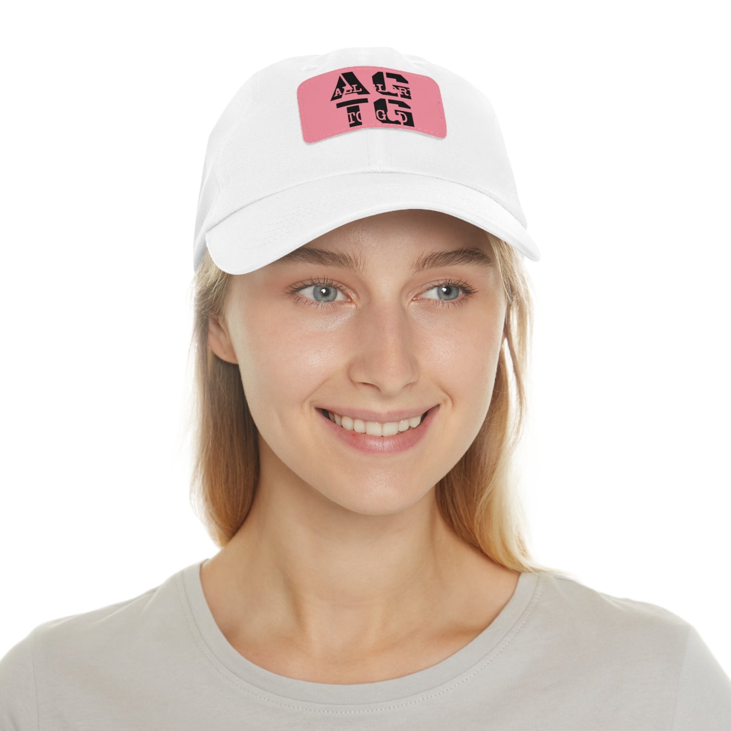 Black WarFair Stacked Dad Hat (Rectangle)