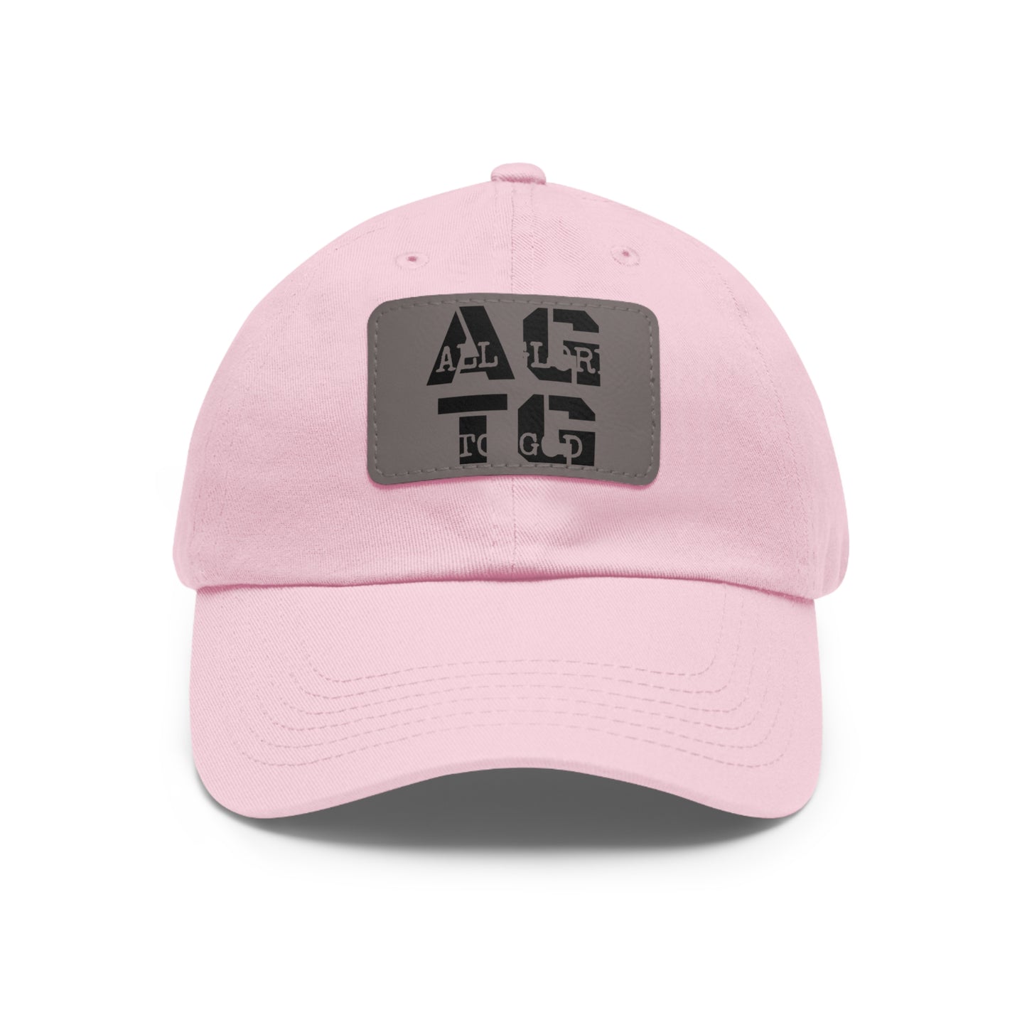 Black WarFair Stacked Dad Hat (Rectangle)